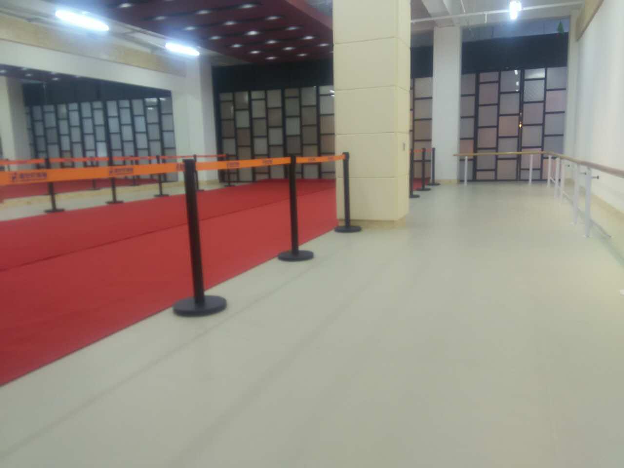 舞蹈地膠--廊坊文聯美術館成功案例