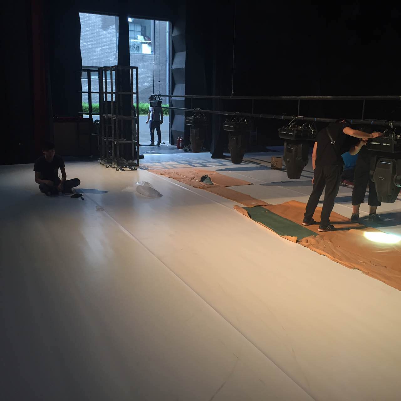 舞臺地膠--北京市海淀區(qū)中間劇場