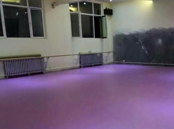 舞蹈地膠--南昌洪都小學舞蹈室成功案例